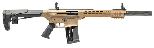 GForce GF-25 12 Ga, 3" Chamber 18.5" Barrel, Flat Dark Earth, Black Stock/Grip, 5rd