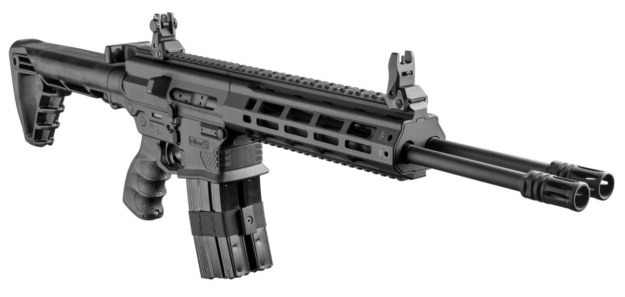 GILBOA DBR Snake Double Barrel AR-15 223/,5.56 NATO 16.50" Twin Barrel, Black, 30rd Mag