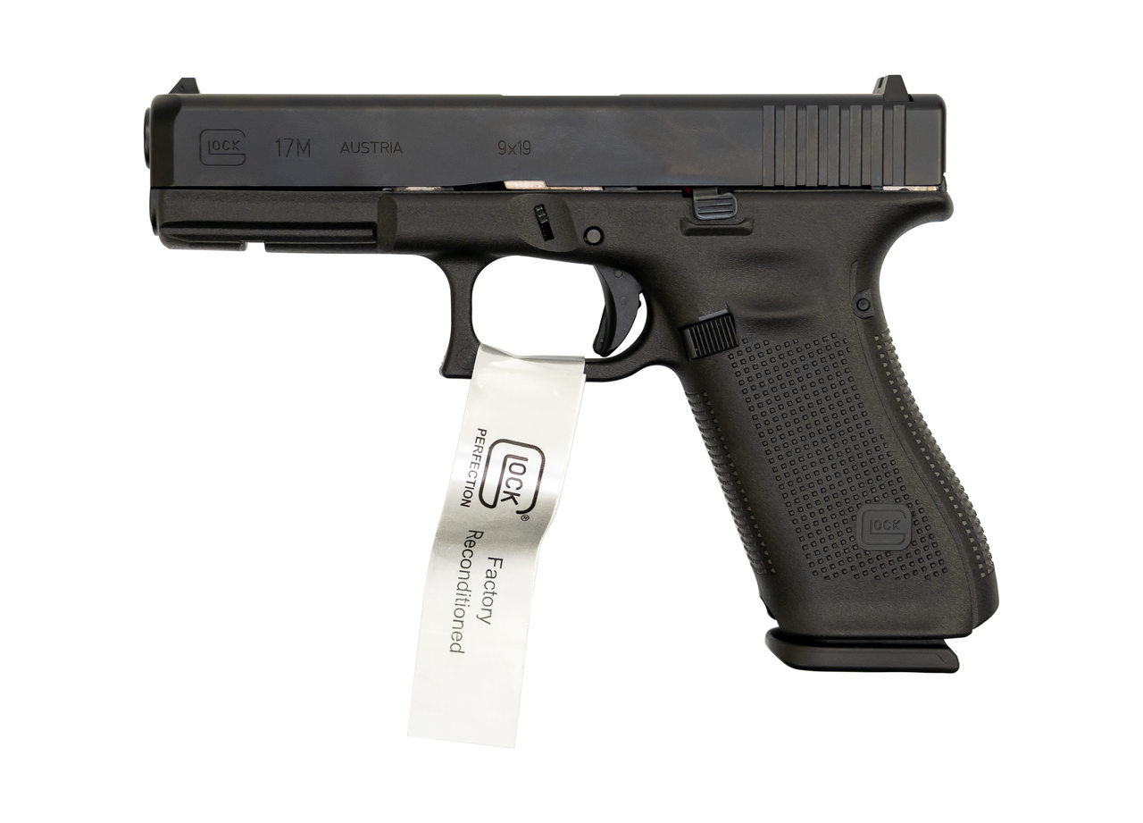 Glock Factory Reconditioned G17M AUS 9mm, 4.49" Barrel, FS, Black, 17rd