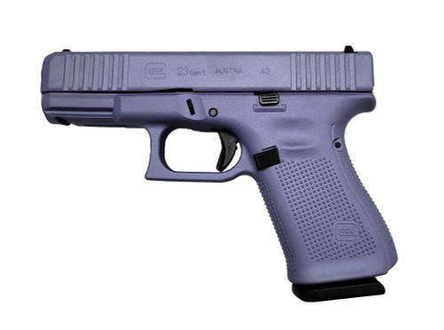 Glock G23 Gen 5 40 Smith &amp; Wesson, 4.02" Barrel, Crushed Orchid, 13rd