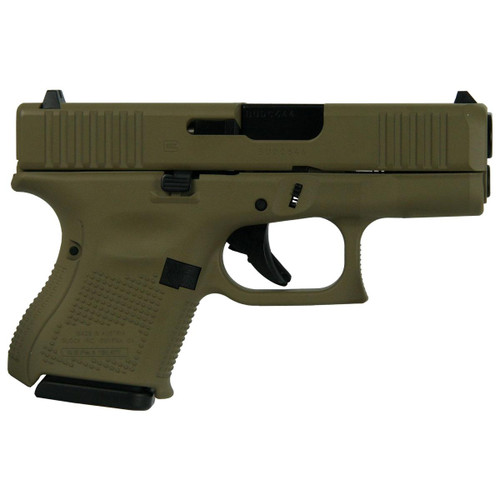 Glock G27 Gen 5 Custom 40 Smith &amp; Wesson, 3.43" Barrel, "FDE", 9rd