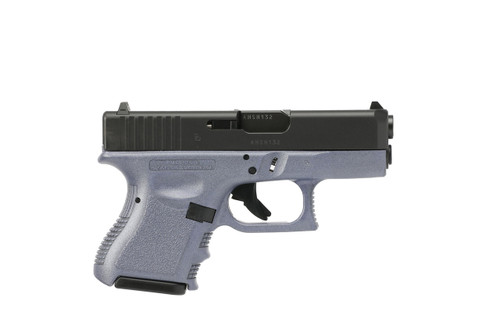 Glock G28 Lipsey's Exclusive 380 ACP, 3.46" Barrel, Orchid Cerakote, Black Slide, 10rd