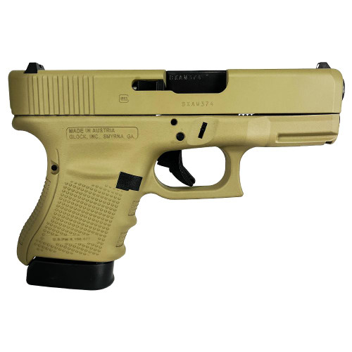 Glock G30 Gen 4 Custom 45 ACP, 3.78" Barrel, "FDE", 10rd
