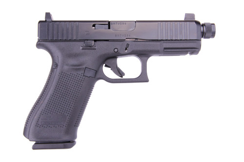 Glock G45 Gen 5 9mm, 4.02" Threaded Barrel, Black, Polymer Frame, 10rd