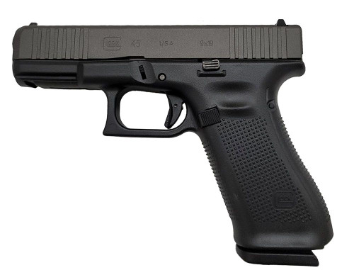 Glock G45 9mm, 4.02" Barrel, Tungsten Slide Cerakote, 17rd