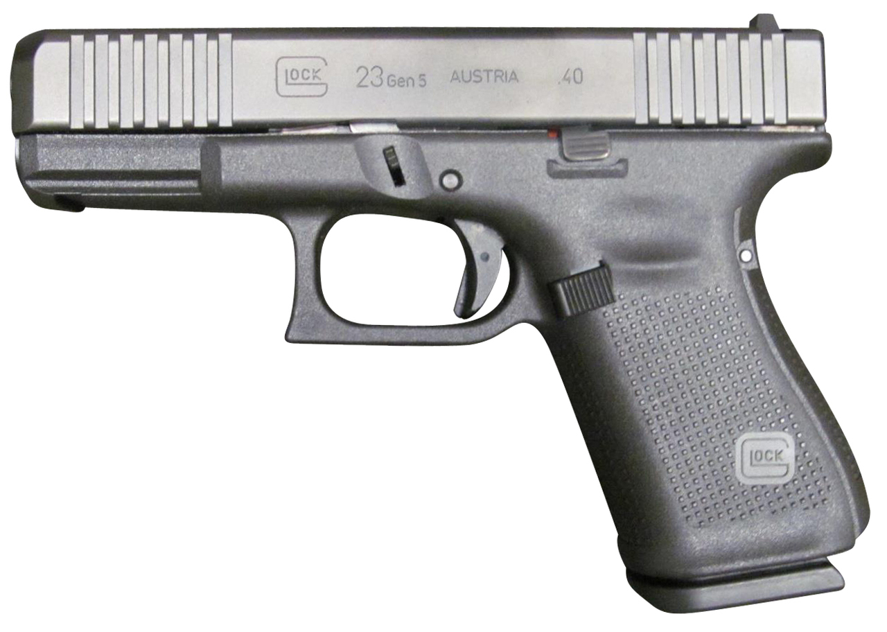 Glock 23 Gen5 .40 S&amp;W, 4.02" GMB, Fixed Sights, Black, 10rd