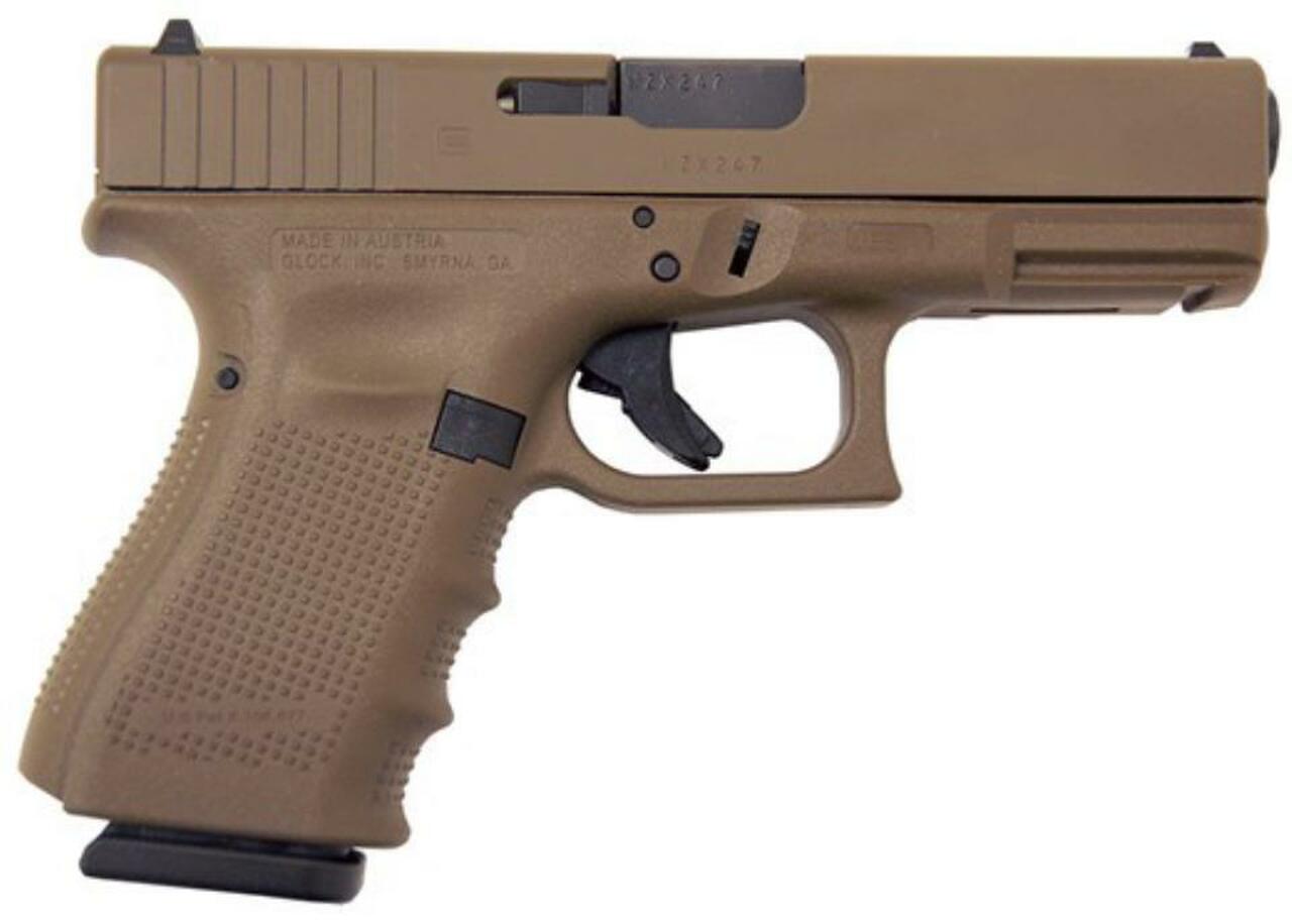 Glock 23 G4 FDE Frame &amp; Slide .40 SW 13 Rd FS