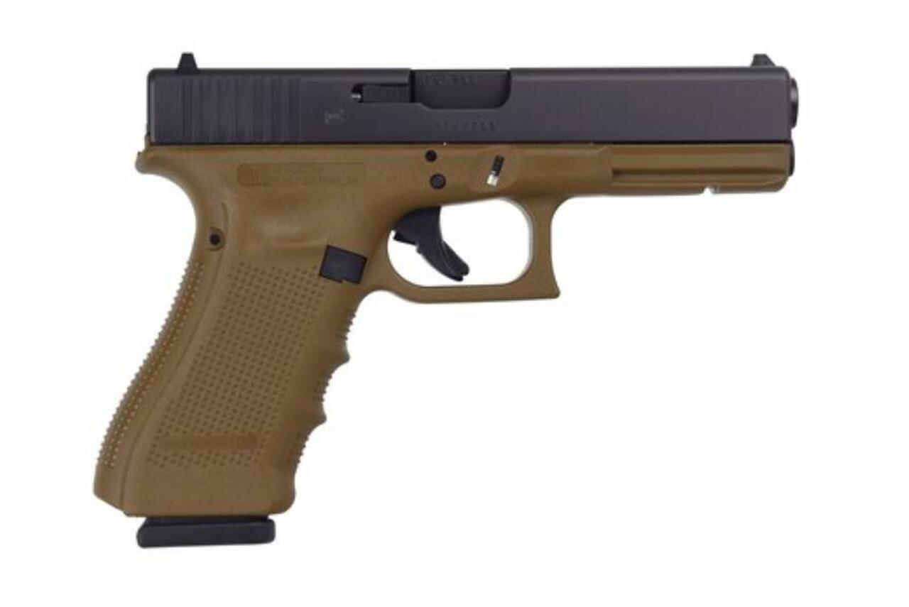Glock G22 G4, .40 S&amp;W, 4.48", 10rd, Fixed Sights, Flat Dark Earth Frame