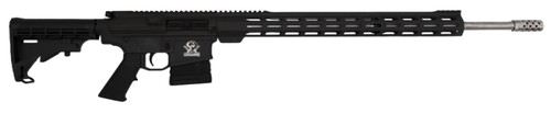 Great Lakes AR-10 243 Win, 24" Barrel, Black, M-Lok Handguard, 5rd