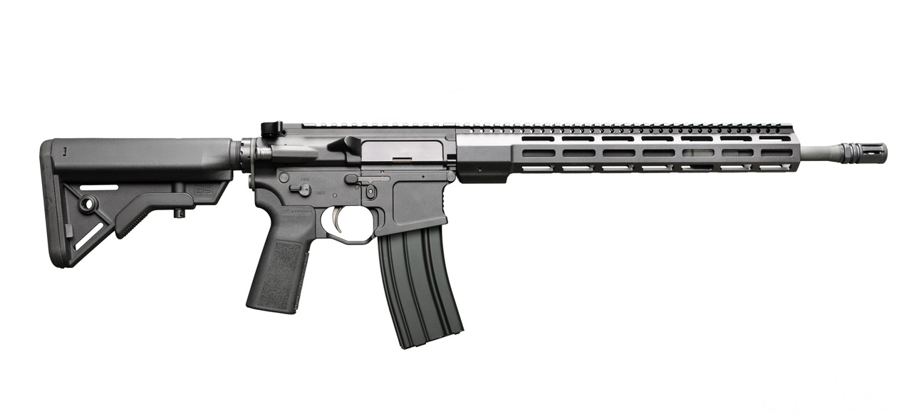 GYR GR-15 16" Billett Lower and Upper, FN Hodge 1/7 Barrel B5 Bravo Stock