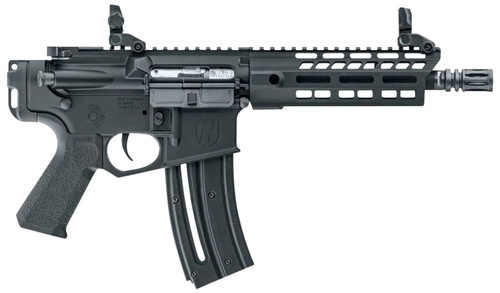 Hammerli Tac R1 C 22 LR, 9" Threaded Barrel, Black, No Brace, 20rd
