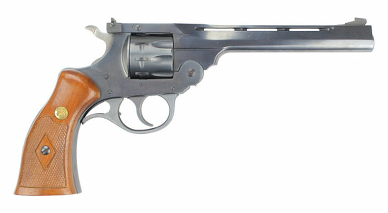 H&amp;R Inc. 999 Sportsman, 22LR, Top Break Revolver, 9-Shot, USED, Soft Case &amp; Holster