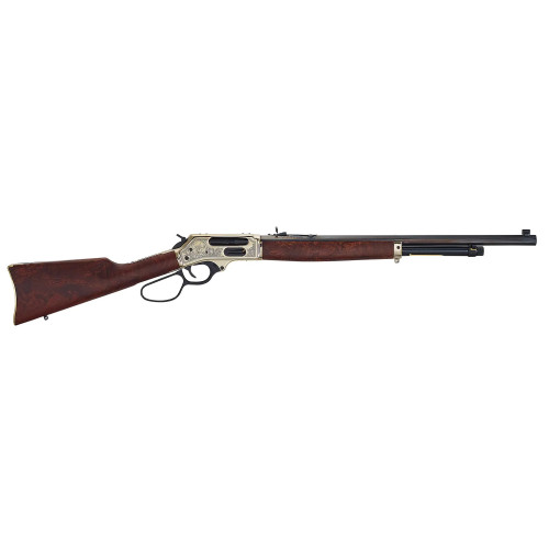 Henry Brass Wildlife Edition 45-70 Government, 22" Barrel, Brass Rec, American Walnut, 4rd