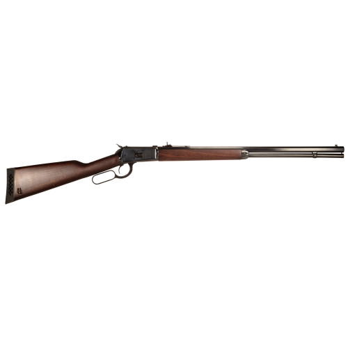 Heritage 92 Ranch Hand 38 Special +P/357 Magnum, 24" Barrel, Black Rec, Hardwood Furniture, 12rd