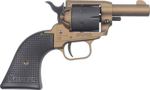 Heritage Barkeep 22 LR, 2.68" Barrel, Burnt Bronze Cerakote, Black Accents Frame, 6rd
