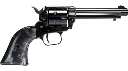 Heritage Rough Rider 22 LR, 4.75" Barrel, Black, Pearl Grips, 6rd