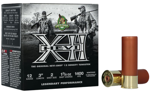 HEVI-Shot HEVI-XII 12 Ga, 3", 1 3/8 oz, 4 Shot, 25rd Box