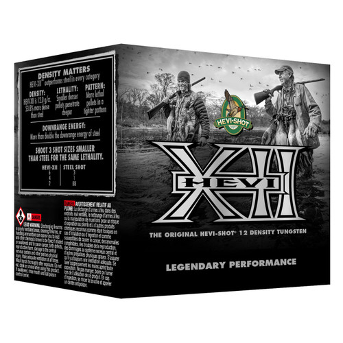 HEVI-Shot Waterfowl 20 Ga, 3", 1 1/4 oz, Tungsten, 4 Shot, Hevi-XII, 25Bx/10Cs