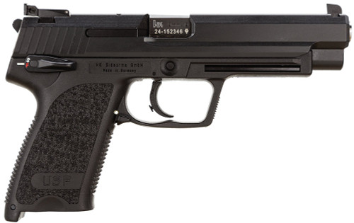 HK USP9 Expert V1 9mm, 5.2" Barrel, Black Polymer, 10rd