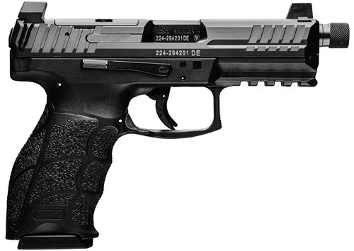 HK VP9-B Tactical 9mm, 4.7" Threaded Barrel, Black, Optic Ready, 10rd