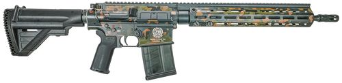 HK MR762A1 7.62x51mm, 16..5" Barrel, Flecktarn Camo, 10rd