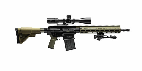 HK MR762 Long Rifle Package III 7.62x51mm, 16.5" Barrel, Includes Scope and Bipod, 10rd