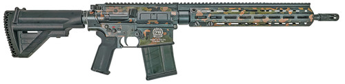 HK MR762 75th Anniversary 7.62x51mm, 16.5" Barrel, Flecktarn Camo, M-Lok Handguard, 20rd