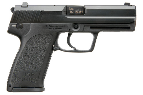 HK USP45 V1, 45 ACP, 3.78" Barrel, Black, Night Sights, 8rd, Polymer Frame, Compact