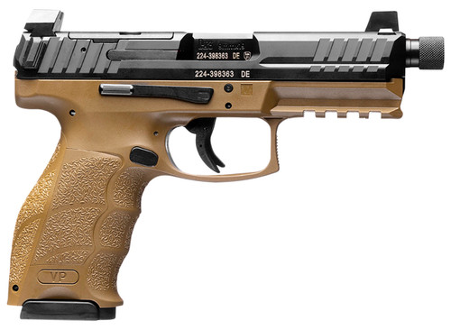 *USED* HK VP9 Tactical 9mm, 4.7" Threaded Barrel, Flat Dark Earth, 17rd