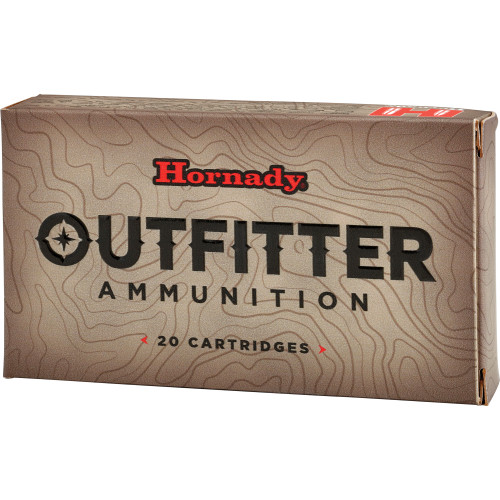 Hornady Outfitter Hunting 300 RUM, 180gr, Copper Alloy eXpanding, 20rd Box