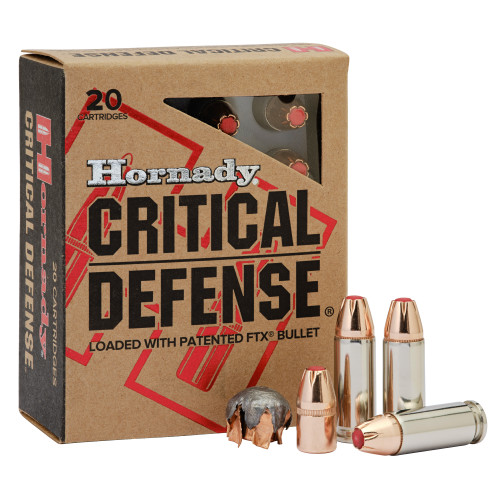 Hornady Critical Defense 30 Super Carry 100gr Ftx 20bx 10cs