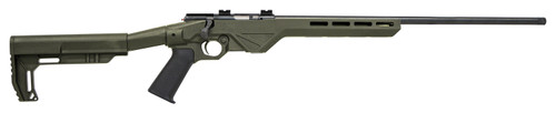 Citadel Trakr 17 HMR, 18" Threaded Barrel, Olive Drab Green, 5rd