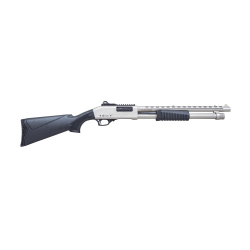 Citadel Mariner 12 Ga, 3" Chamber 18.75" Barrel, Silver Rec, Black Synthetic, 4rd