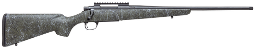 Howa M1500 Super Lite 243 Win, 20" Barrel, Green Gray & Black Webbing Camo, 5rd