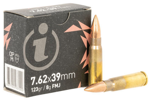 Igman Centerfire Rifle 7.62x39mm, 123gr, FMJ, 720rd (15Bx)