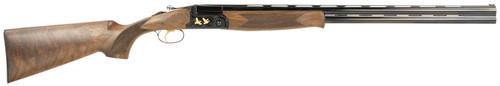 F.A.I.R. SLX 600 16 Ga, 2.75" Chamber 28" Barrel, Black Rec, Gold Inlay, Walnut, 2rd