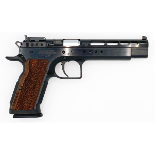 Tanfoglio IFG Gold Match 45 ACP, 6" Barrel, Black, 10rd