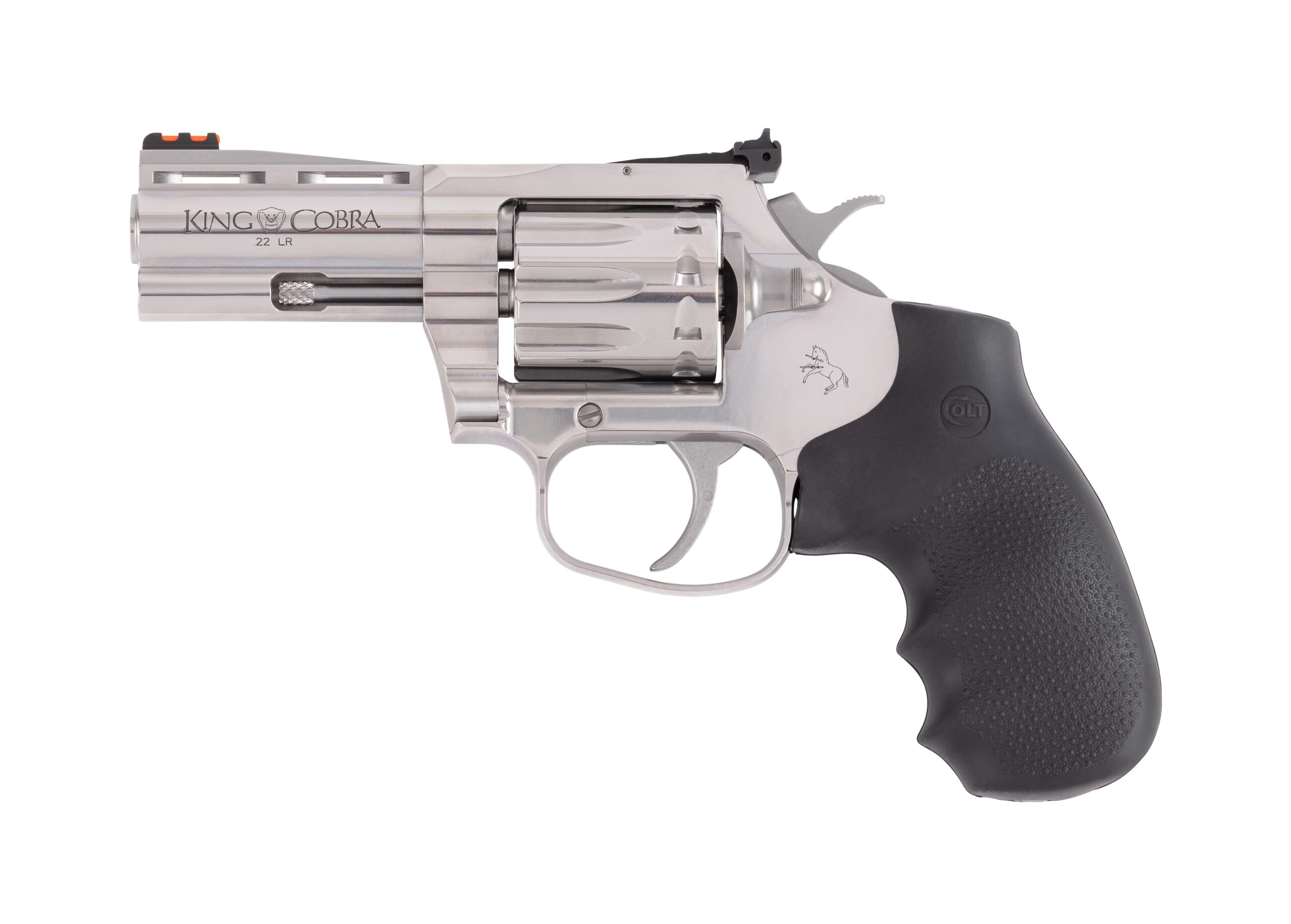 Colt King Cobra .22 LR 3″ Stainless Revolver