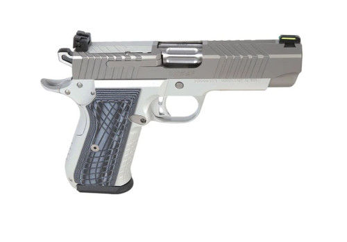 Kimber KDS9c 9mm, 4" Barrel, Silver, G10 Grips, Night Sights, 10rd