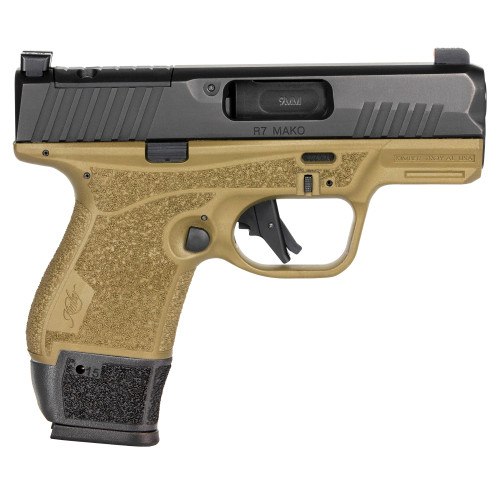 Kimber R7 Mako 9mm, 3.37" Barrel, Flat Dark Earth, MFT Holster & Range Bag, 15rd