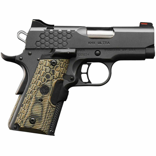 Kimber KHX Ultra 9mm, 3" Barrel, G10 Grips, Charcoal Gray, 8rd