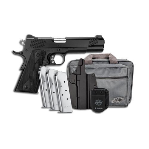 Kimber Custom TLE II 1911 45 ACP, 5" Barrel, Black, Includes Holster/Range Bag, 7rd