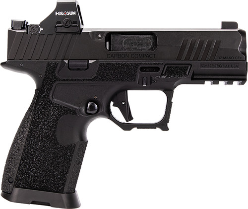 Kimber R7 Mako Carbon Compact, 3.92" Barrel, Matte Black, Holosun 407K Red Dot Sight, 3-Dot TruGlo Tritium Pro Night Sights, 2x15rd Mags, Black Point Tactical Holster