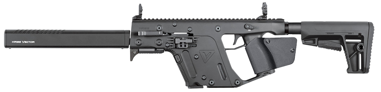 Kriss Vector Gen II CRB, 45 ACP, 16" Barrel, 10rd, Fixed Stock, Black, CA Compliant