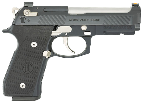 Langdon 92 Elite 9mm, 4.7" Barrel, Black, G10 Grip, 18rd