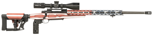 Legacy M1500 6.5 Creedmoor, 24" Barrel, American Flag Cerakote, Includes 4-16x50mm Scope, 10rd