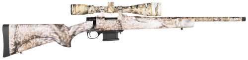 Howa Mini Action 6.5 Grendel, 20" Barrel, Tan Yote Camo, 4-12x40mm Scope, 5rd