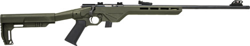 Legacy Citadel Trakr Bolt-Action 17 HMR, 21" Barrel, Olive Drab Green, 5rd