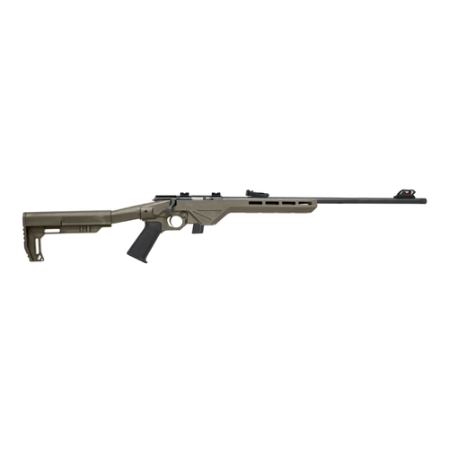 Legacy Citadel Trakr Bolt Action 22 LR, 18" Barrel, Olive Drab Green, 10rd