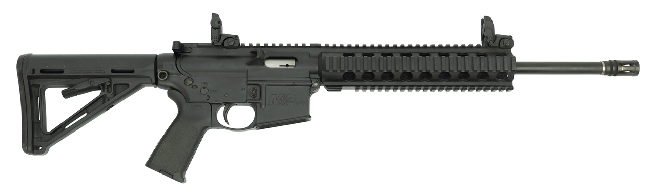 Smith &amp; Wesson M&amp;P 15-22 MOE .22 LR, 16" Barrel, Trade-In, MBUS Sights, Black